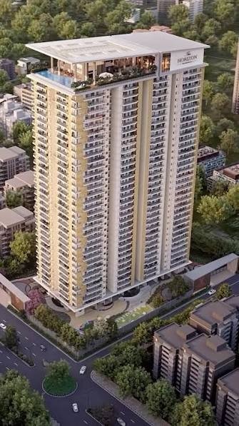 Artist's impression of The Horizon Residences tower in Indirapuram
